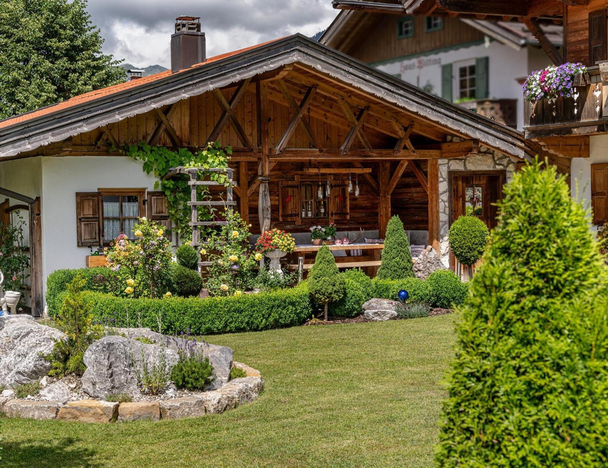 Ferienhaus Alpenblick Mittenwald Exterior foto